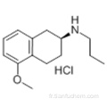 Chlorhydrate de (S) -1,2,3,4-tétrahydro-5-méthoxy-N-propyl-2-naphtalénamine CAS 93601-86-6